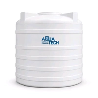 Aquatech 750 Ltr 3 Layer White Water Tank