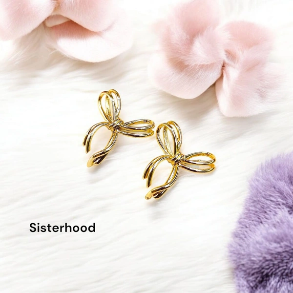 Stainless Steel Gold Plated Earring4