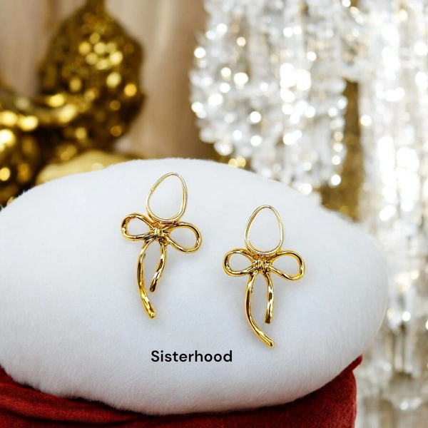 Stainless Steel Gold Plated Earring3