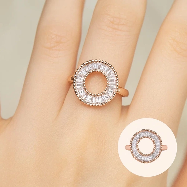 Anti Tarnish Imported Rose gold Ring 20