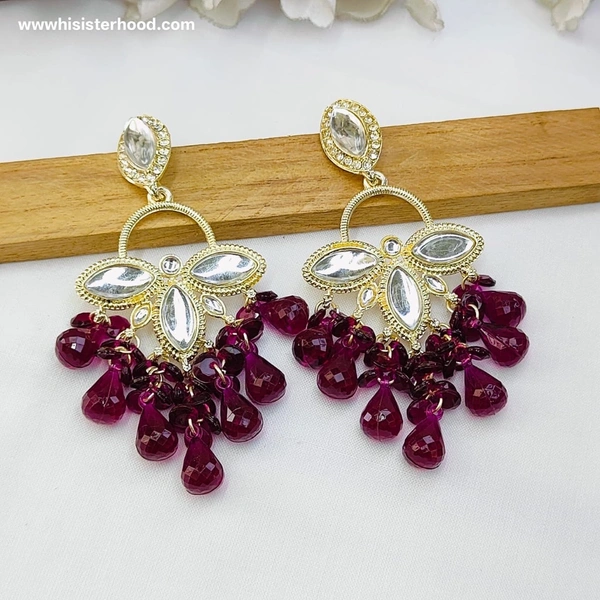 Trending Kundan Weightless Earring 9 - Mardi Gras