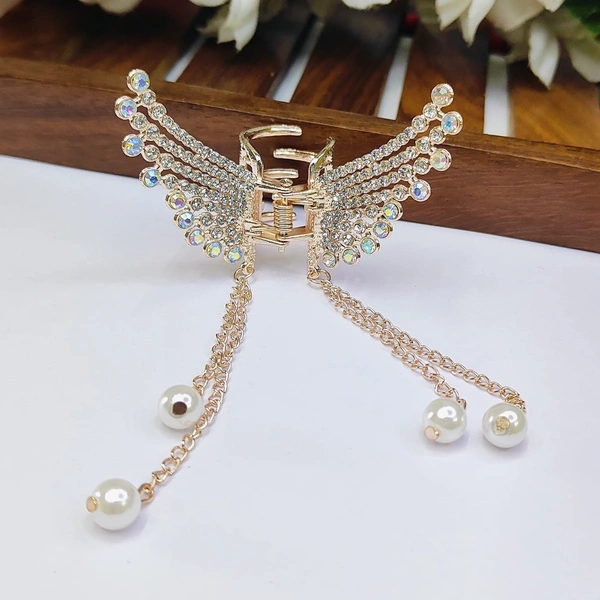 Butterfly Clip  - rose gold