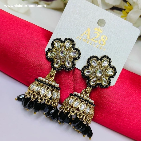 Flower Kundan Earring 8