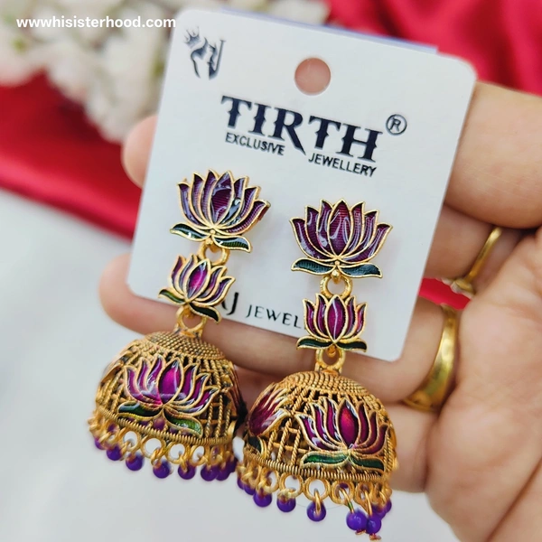 Lotus Jhumkas  - Seance