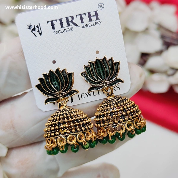 Jhumka 1 - Dark Fern