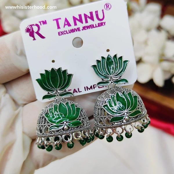 Lotus Jhumka 3