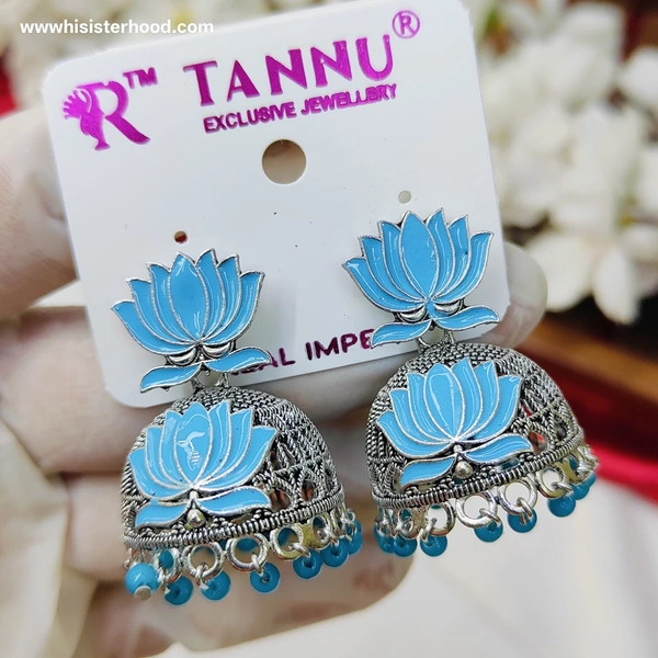Lotus Jhumka 5