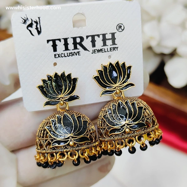 Lotus Jhumka 13