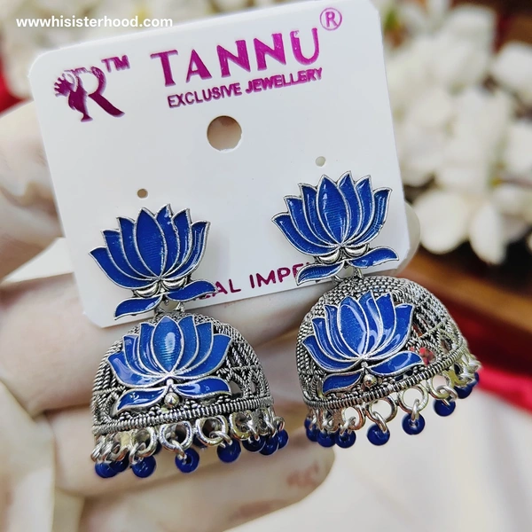 Lotus Jhumka 1