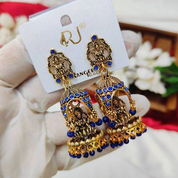 Jhumka 1 - Navy Blue