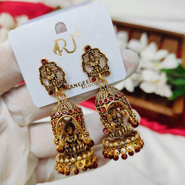 Jhumka 1 - Maroon