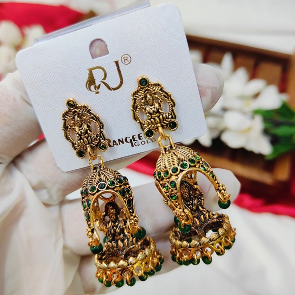 Jhumka 5 - green