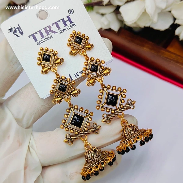 Jhumka 7 - Black