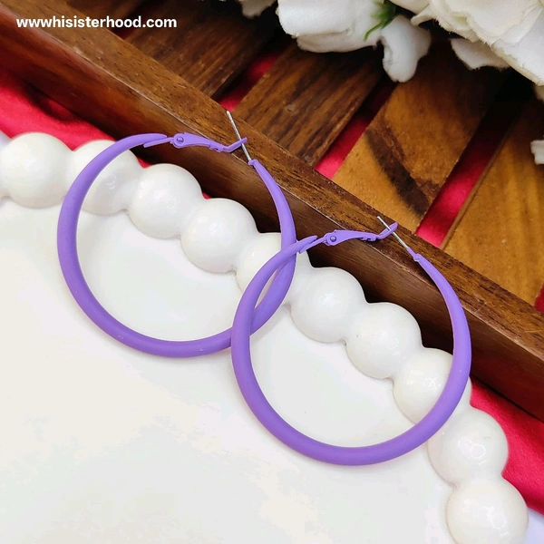 Purple Hoops