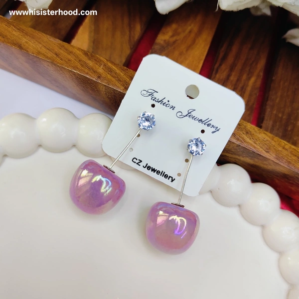 Western Earring 3 - Thistle