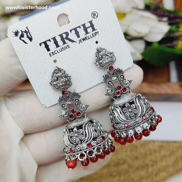 Jhumka 3 - Maroon