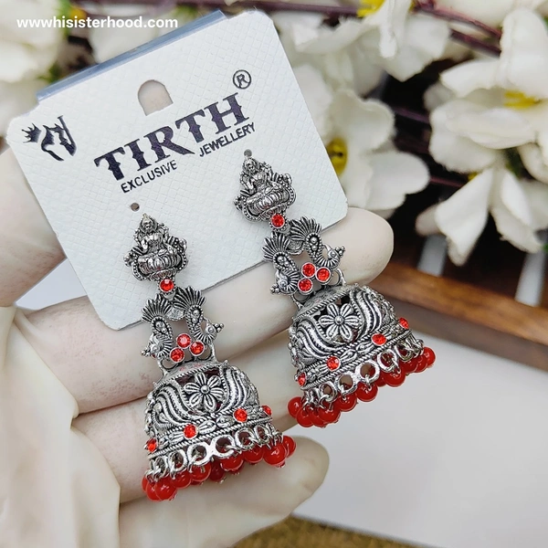 Jhumka 1 - Red