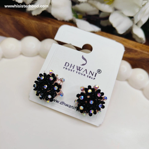 floral flower earring 9