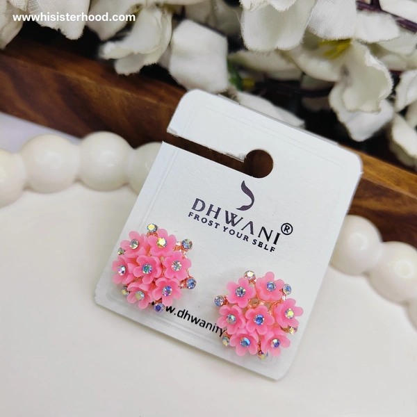 floral flower earring 6