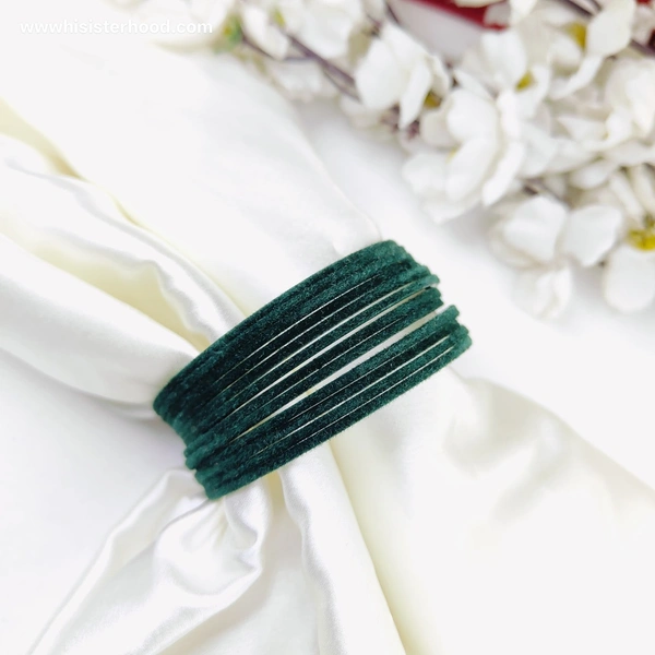 2.4 Velvet Plain Metal Bangle 4 - 2.4