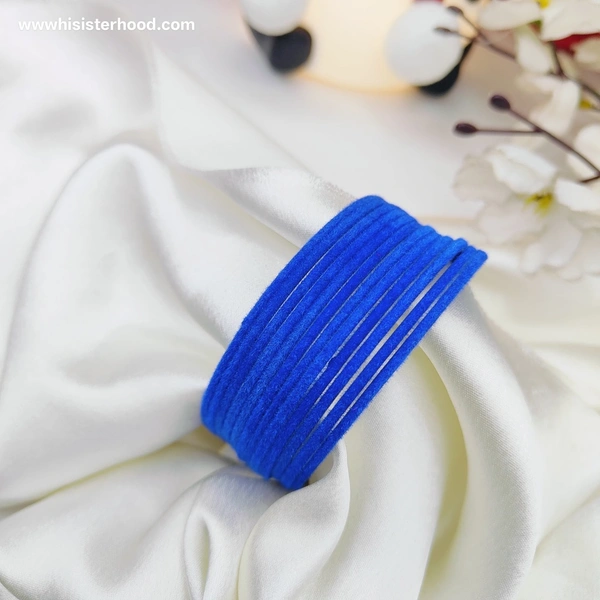 2.4 Velvet Plain Metal Bangle 22 - 2.4