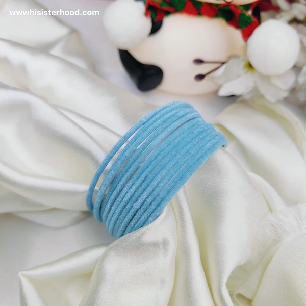 2.6 Velvet Plain Metal Bangle 7 - 2.6