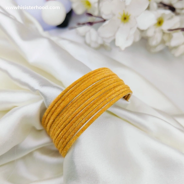 2.6 Velvet Plain Metal Bangle 5 - 2.6
