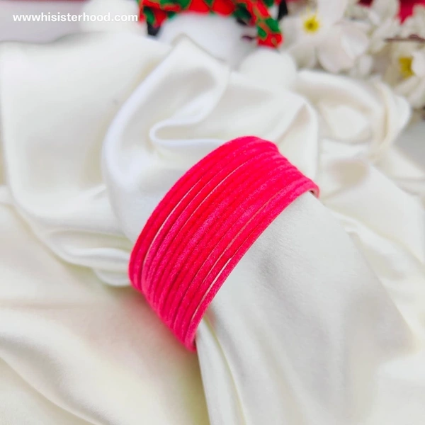 2.8 Velvet Plain Metal Bangle 8 - 2.8