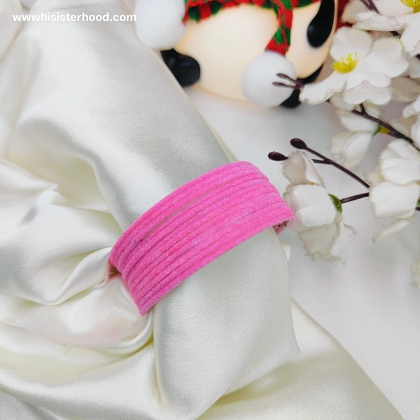 2.10 Velvet Plain Metal Bangle 15