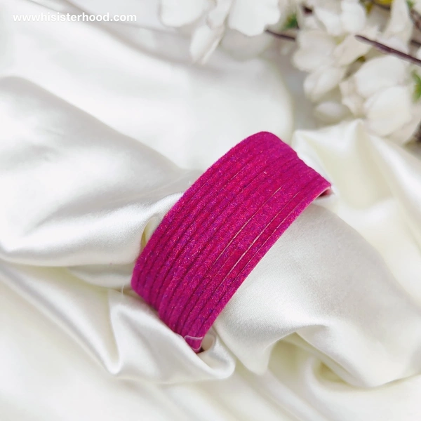 2.10 Velvet Plain Metal Bangle 2