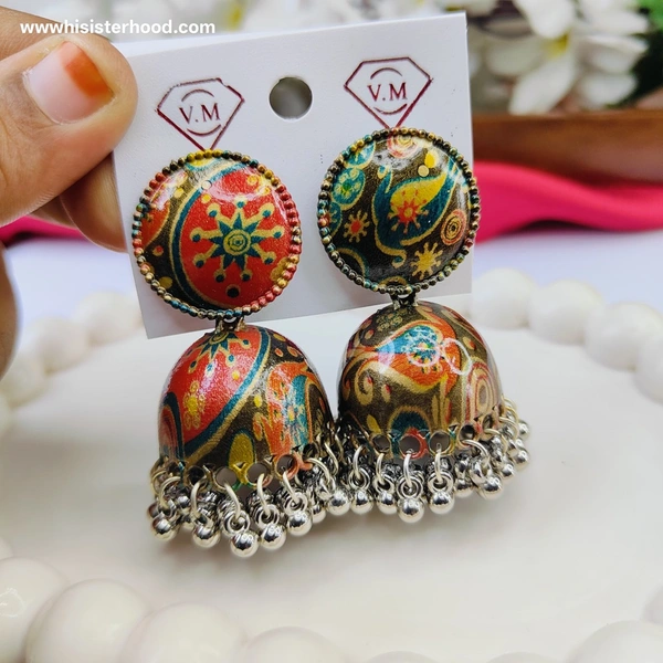 Printed Trending Jhumkas 11