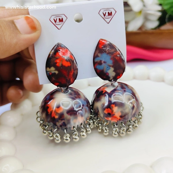 Printed Trending Jhumkas 9