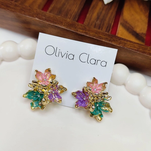 4 petals flower Imported Earring 4