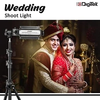 DIGITEK® Heavy-Duty Porta Kit (250cm in Height) with Pair of Light Stands, Porta Lights Pair of Umbrellas and Carry Bag for Studio Setup (Porta Kit 9FT L)