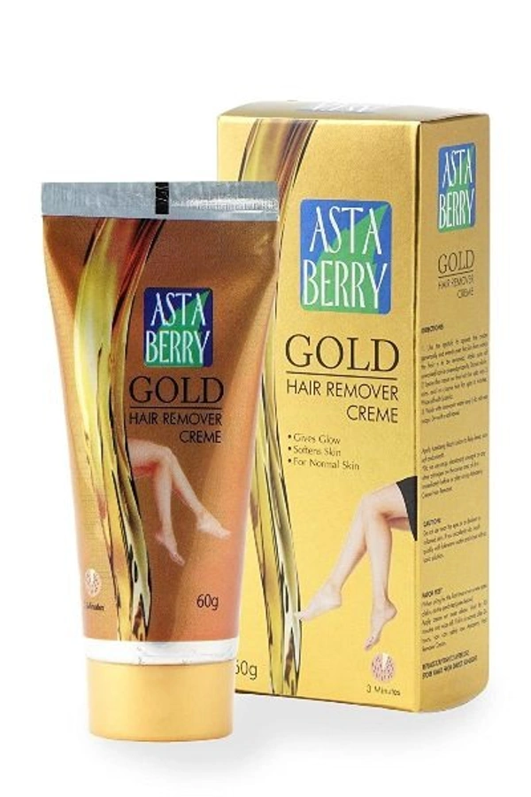 Asta Berry Gold Hair Remover Cream - 60gm