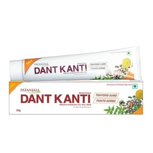 Patanjali Dant Kanti Toothpaste Natural - 20gm