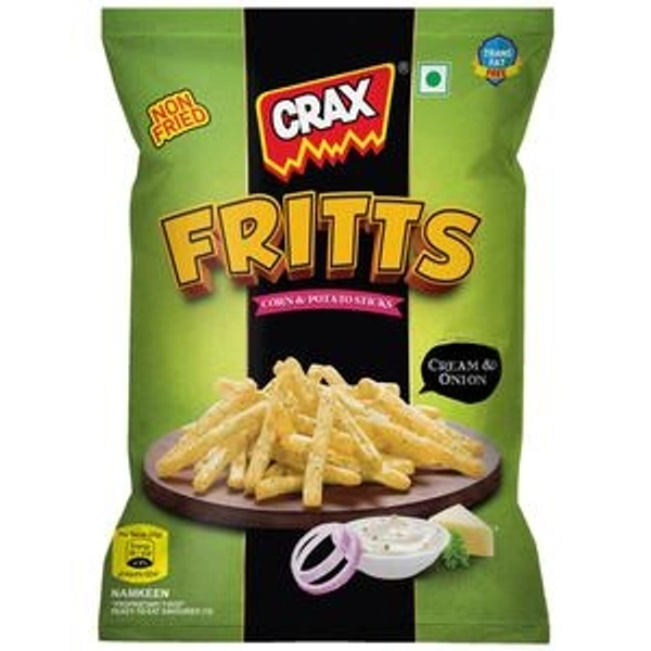Crax Fritts Corn & Potato Sticks - 16gm