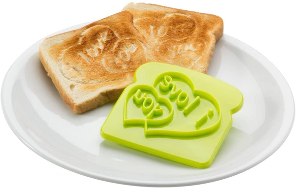 Quisinett Brand : Toast Bread Stamp - "Good Morning"