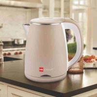 Cello Electric Kettle Quick Boil 1000 B with Auto Shut Off Function Electric Kettle (1 L, Beige) -