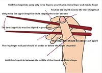 Simran Stainless Steel Designer Round Chopsticks | Non-Slip Reusable Chopsticks (2 Pairs), 22 cms -