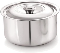 Neelam Stainless Steel Sizzling Hot Pot/Casserole, 1000 ml - 1000ml