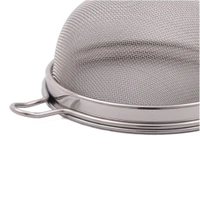 Champak Stainless Steel Soup Juice Strainer / Chhanni - 01- 11 cms Diameter, Silver