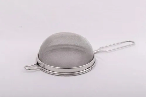 Champak Stainless Steel Soup Juice Strainer / Chhanni - 01- 11 cms Diameter, Silver