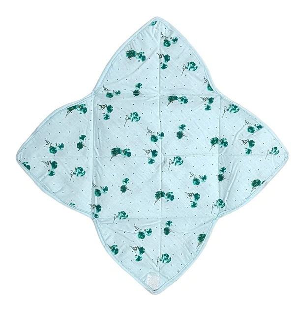 Survi Cotton Chapati Cover/Roti Napkin/Bread Bin - (Assorted designs, Multicolor, Square Shape)