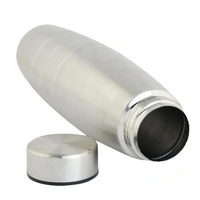 Capsule Stainless Steel Sports/Fridge Water Bottle, 500 ml | Eco-Friendly & Leak-Proof Water Bottle(Set of 3)