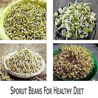 Nalini Sprout Maker with 2 Compartments for Multi Purpose Use - Plastic Grocery Container Sprouted Grains Seeds Dal Channa Chole Ragi Organic Sprouting Jar