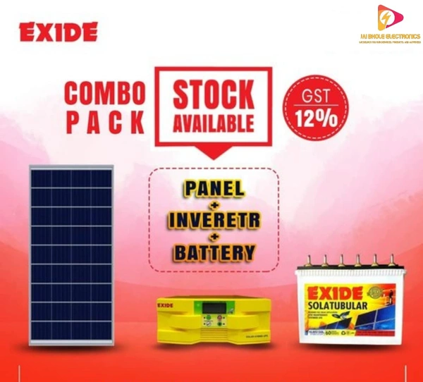 Soler Digital Exide Solar Hybrid PCU - Blue, 5