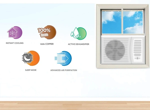 Voltas Company Windows Ac - White, 5