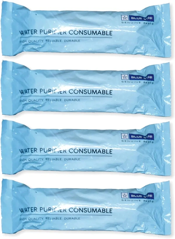 Blue Star BLUE STAR Water Purifier Sedimentation Filters Kit (Essential Kit) Suitable For All Types Of Blue Star Water Purifier., White