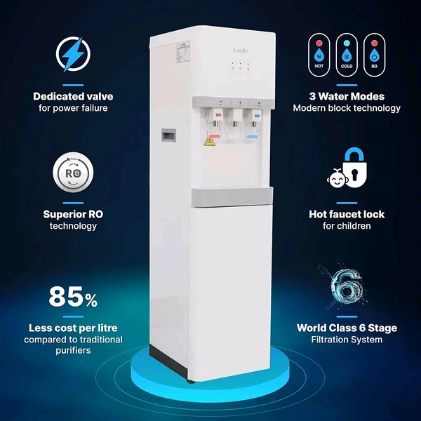 Benthos Enterprises Water Cooler With Ro Water Purifier - White
